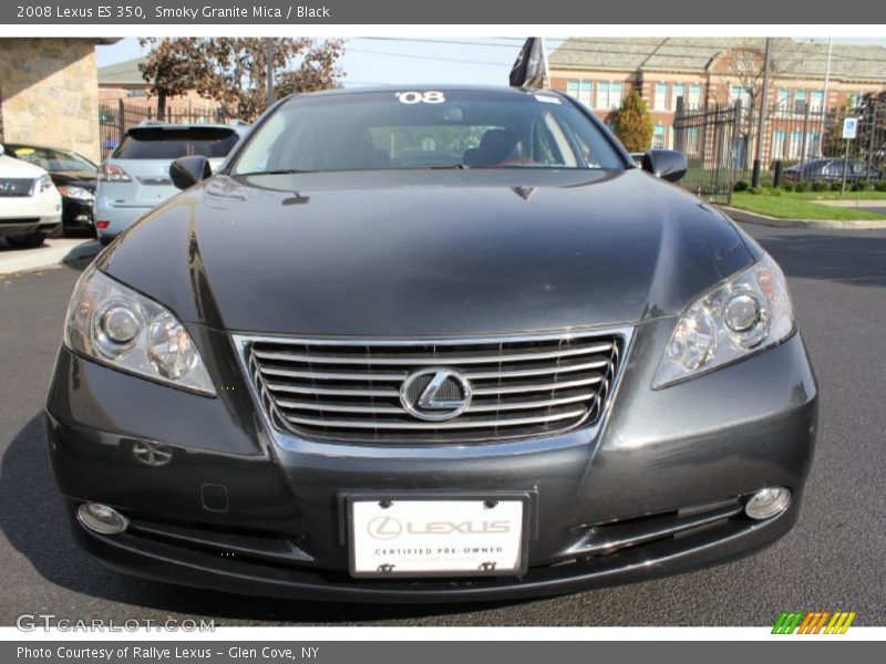 Smoky Granite Mica / Black 2008 Lexus ES 350