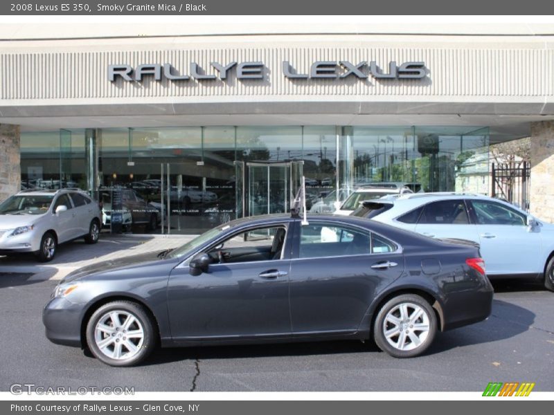 Smoky Granite Mica / Black 2008 Lexus ES 350