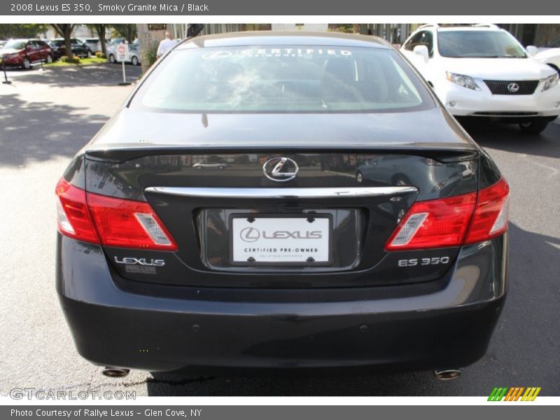 Smoky Granite Mica / Black 2008 Lexus ES 350