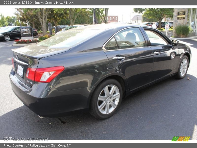 Smoky Granite Mica / Black 2008 Lexus ES 350