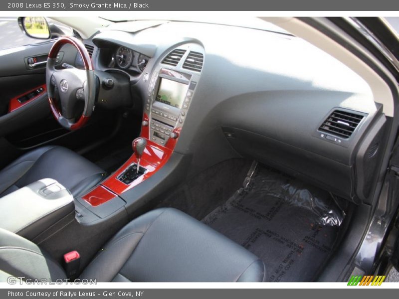 Smoky Granite Mica / Black 2008 Lexus ES 350