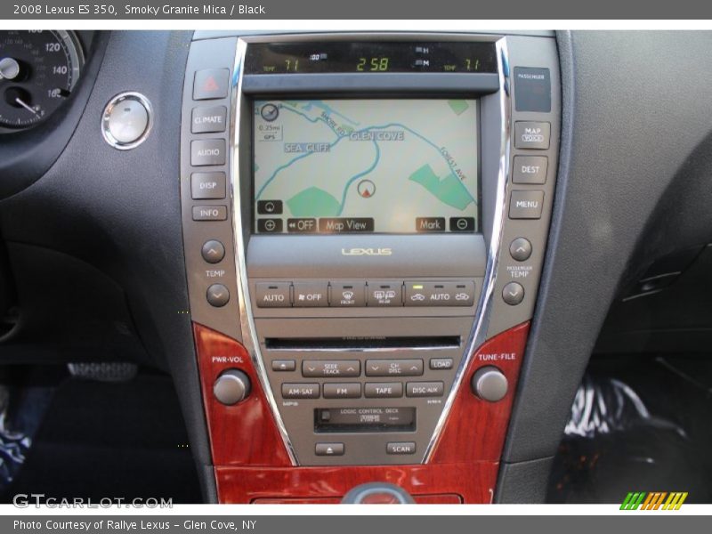 Smoky Granite Mica / Black 2008 Lexus ES 350