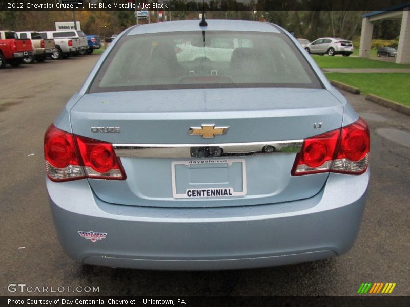 Ice Blue Metallic / Jet Black 2012 Chevrolet Cruze LT