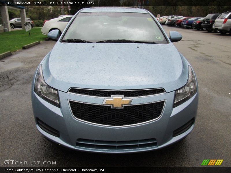 Ice Blue Metallic / Jet Black 2012 Chevrolet Cruze LT