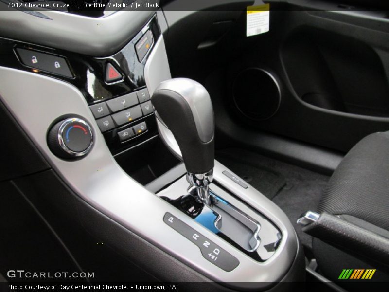 Ice Blue Metallic / Jet Black 2012 Chevrolet Cruze LT