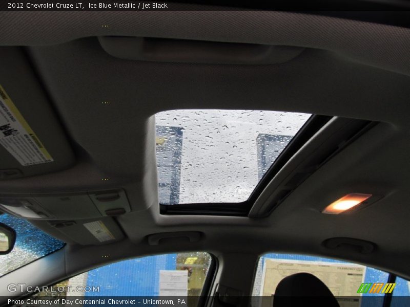 Ice Blue Metallic / Jet Black 2012 Chevrolet Cruze LT