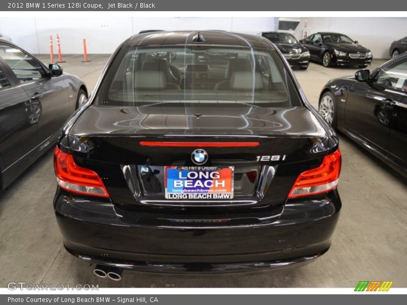 Jet Black / Black 2012 BMW 1 Series 128i Coupe