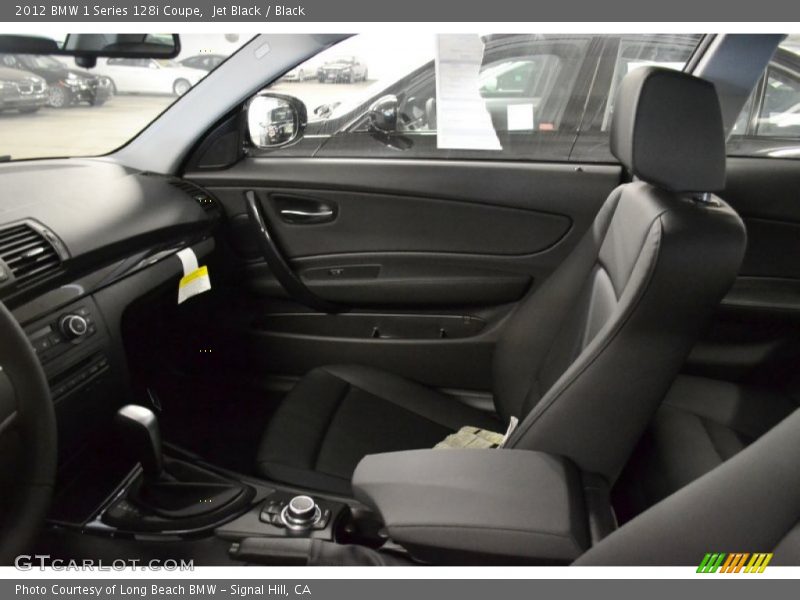 Jet Black / Black 2012 BMW 1 Series 128i Coupe