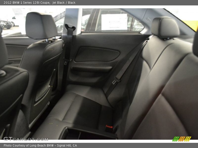 Jet Black / Black 2012 BMW 1 Series 128i Coupe