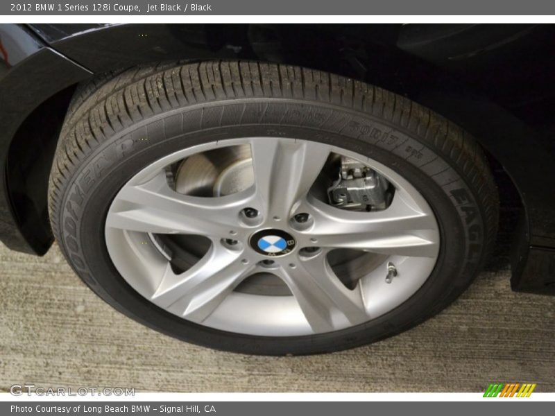 Jet Black / Black 2012 BMW 1 Series 128i Coupe