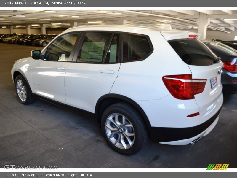  2012 X3 xDrive 35i Alpine White