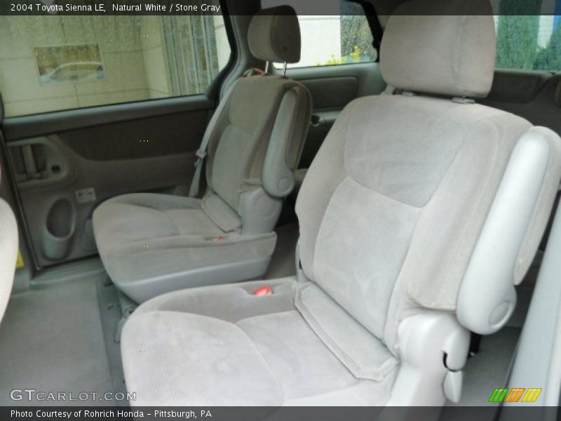 Natural White / Stone Gray 2004 Toyota Sienna LE