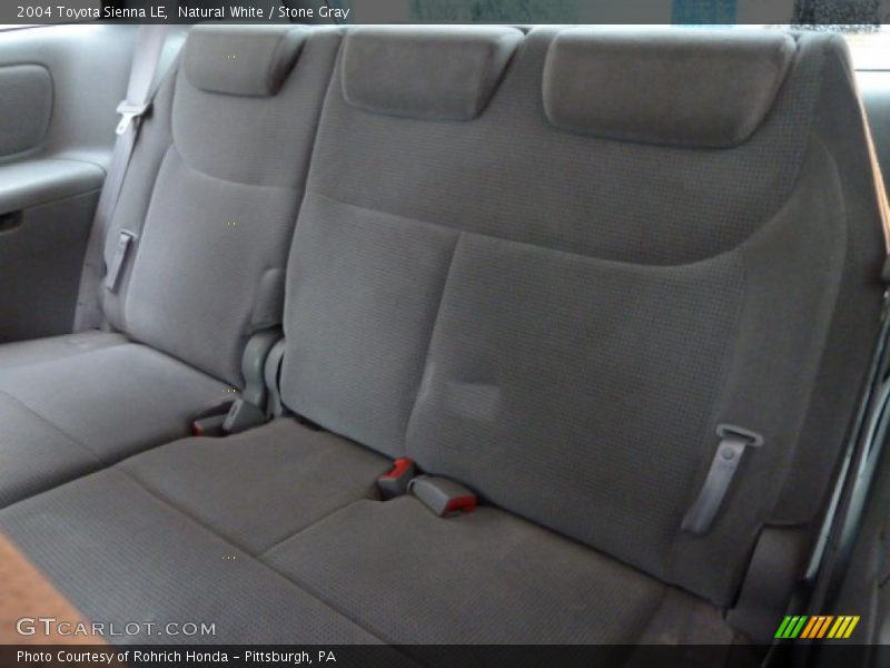 Natural White / Stone Gray 2004 Toyota Sienna LE