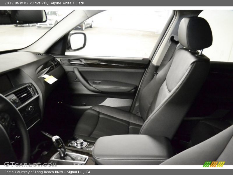  2012 X3 xDrive 28i Black Interior