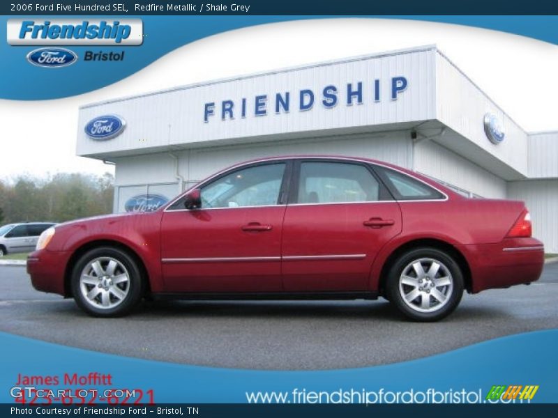 Redfire Metallic / Shale Grey 2006 Ford Five Hundred SEL