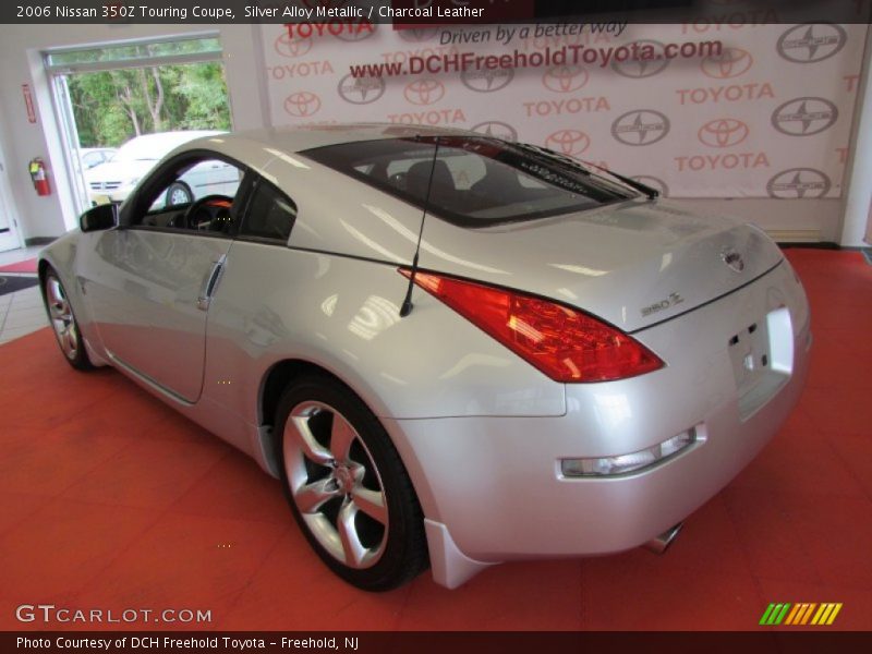 Silver Alloy Metallic / Charcoal Leather 2006 Nissan 350Z Touring Coupe