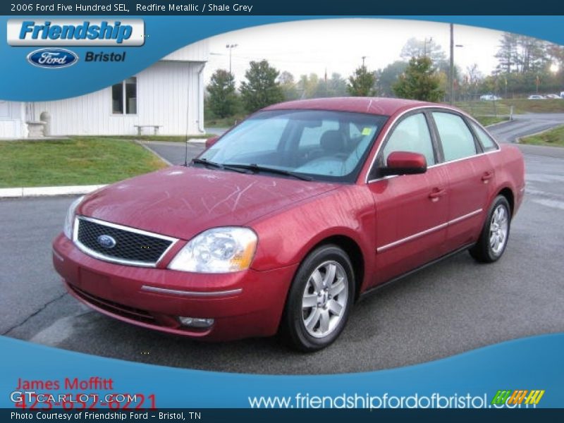 Redfire Metallic / Shale Grey 2006 Ford Five Hundred SEL