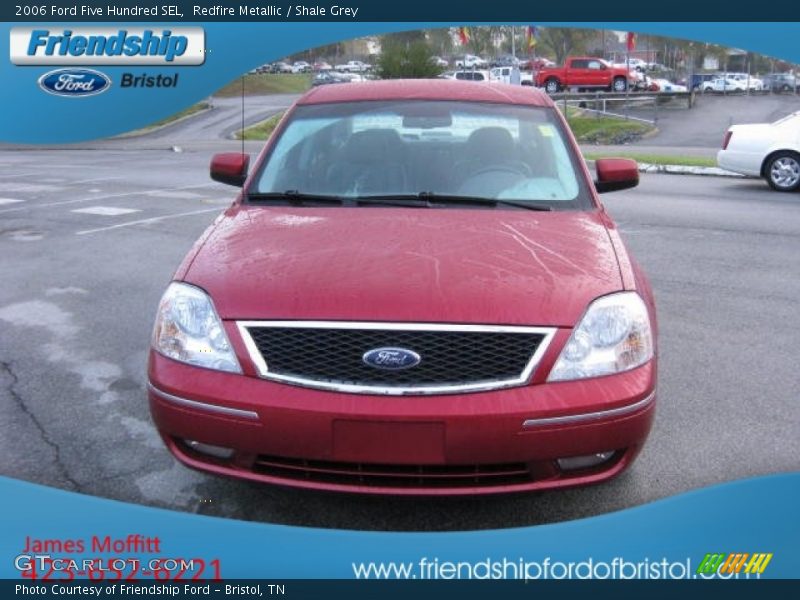 Redfire Metallic / Shale Grey 2006 Ford Five Hundred SEL