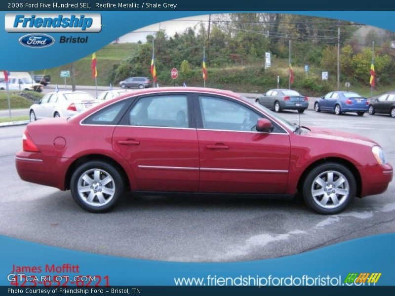 Redfire Metallic / Shale Grey 2006 Ford Five Hundred SEL