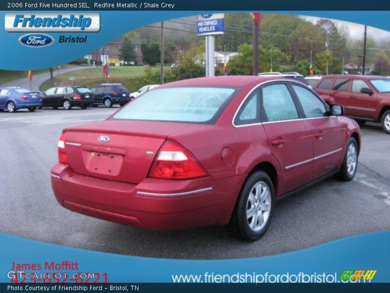 Redfire Metallic / Shale Grey 2006 Ford Five Hundred SEL