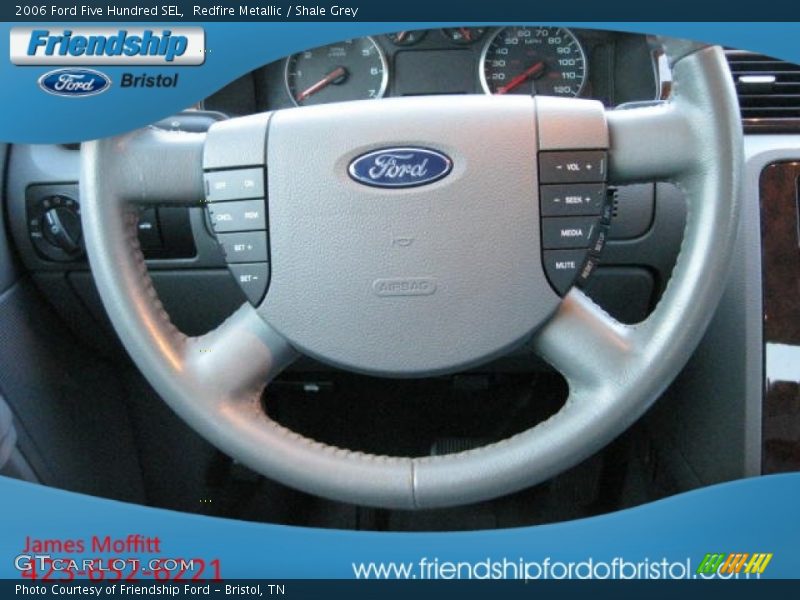 Redfire Metallic / Shale Grey 2006 Ford Five Hundred SEL