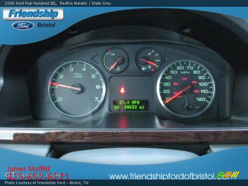 Redfire Metallic / Shale Grey 2006 Ford Five Hundred SEL