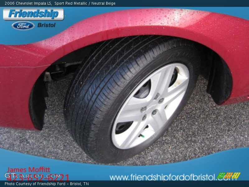 Sport Red Metallic / Neutral Beige 2006 Chevrolet Impala LS