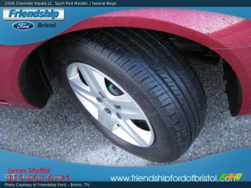 Sport Red Metallic / Neutral Beige 2006 Chevrolet Impala LS