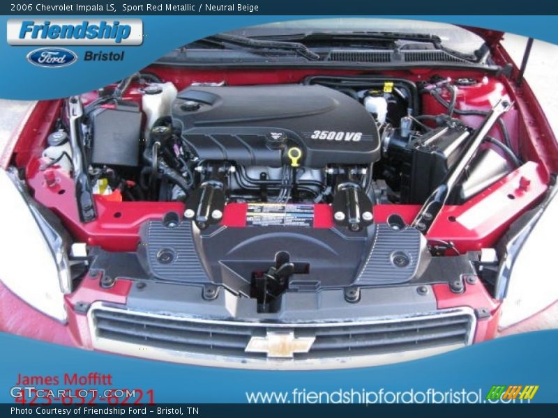 Sport Red Metallic / Neutral Beige 2006 Chevrolet Impala LS