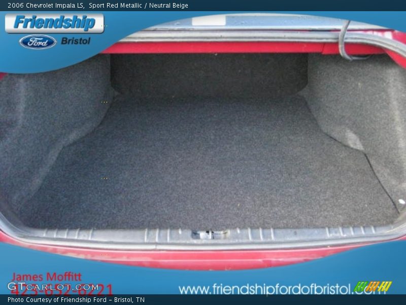 Sport Red Metallic / Neutral Beige 2006 Chevrolet Impala LS