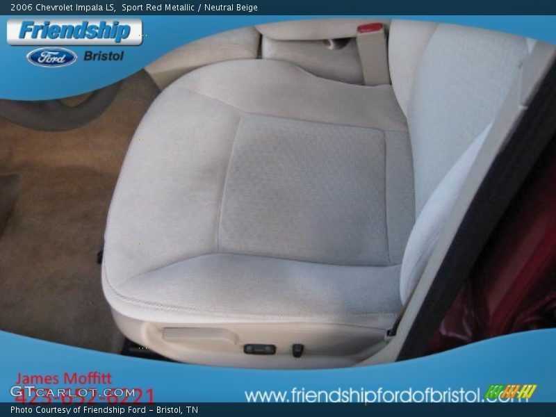 Sport Red Metallic / Neutral Beige 2006 Chevrolet Impala LS