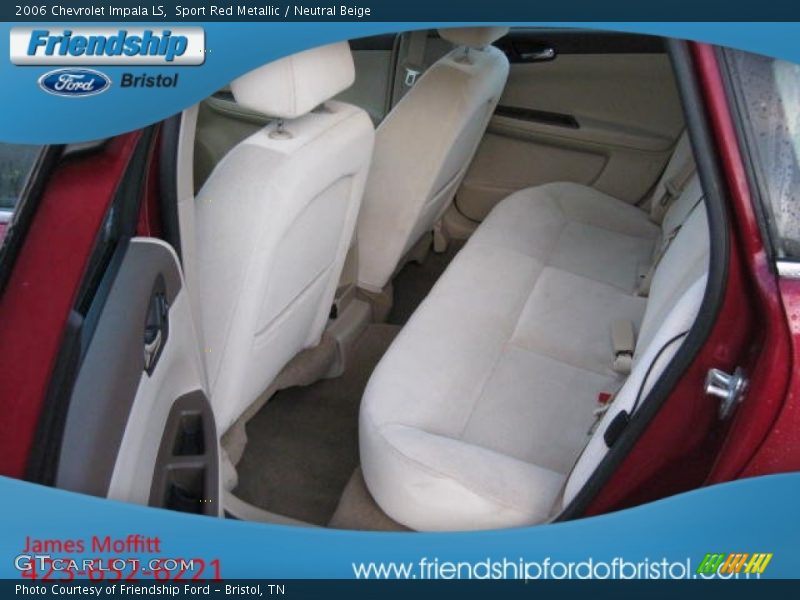 Sport Red Metallic / Neutral Beige 2006 Chevrolet Impala LS