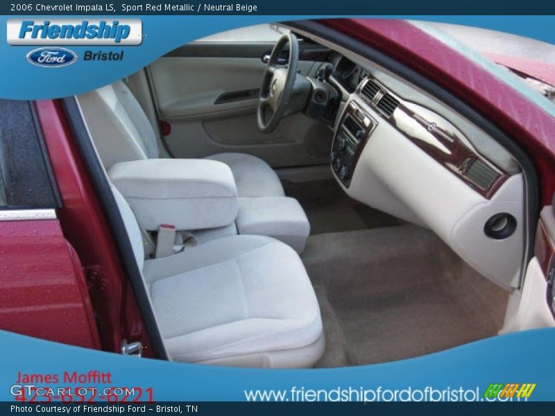 Sport Red Metallic / Neutral Beige 2006 Chevrolet Impala LS