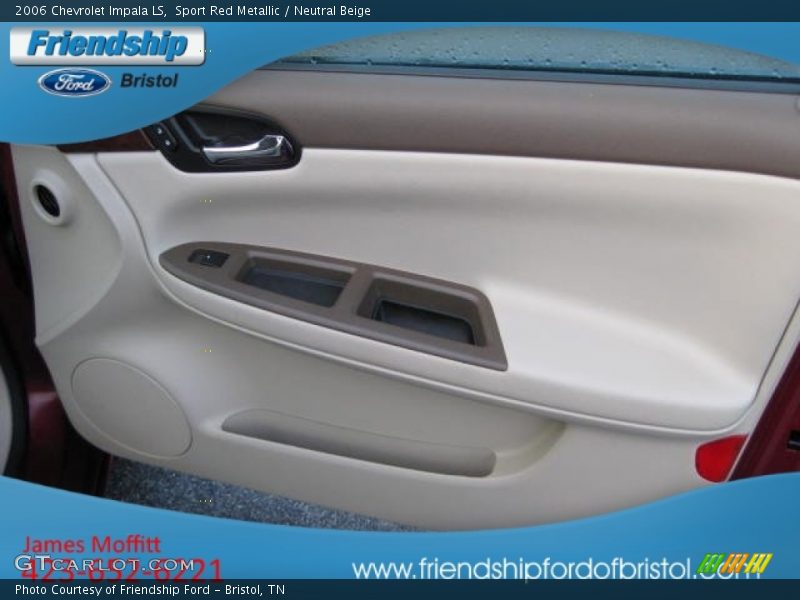 Sport Red Metallic / Neutral Beige 2006 Chevrolet Impala LS