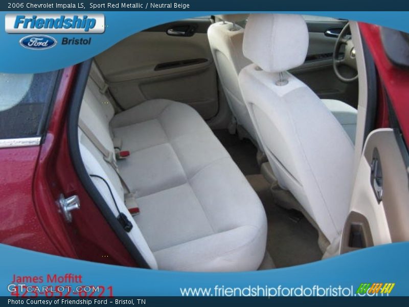 Sport Red Metallic / Neutral Beige 2006 Chevrolet Impala LS