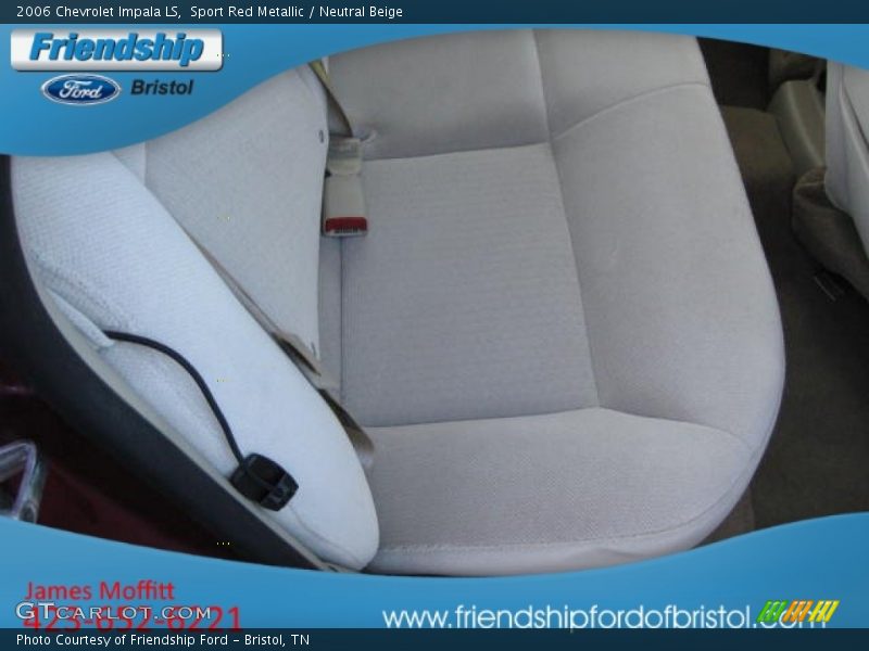 Sport Red Metallic / Neutral Beige 2006 Chevrolet Impala LS