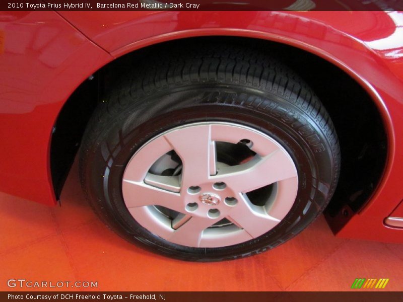 Barcelona Red Metallic / Dark Gray 2010 Toyota Prius Hybrid IV