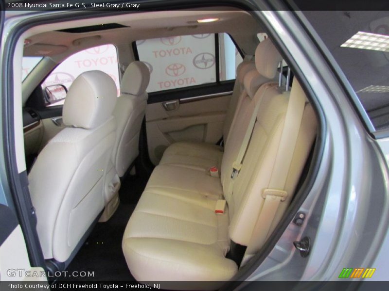 Steel Gray / Gray 2008 Hyundai Santa Fe GLS