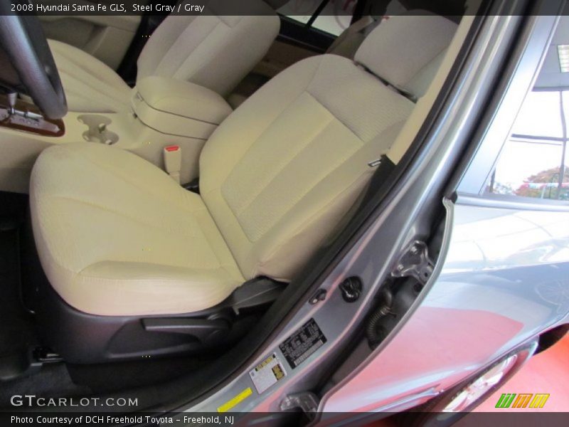 Steel Gray / Gray 2008 Hyundai Santa Fe GLS