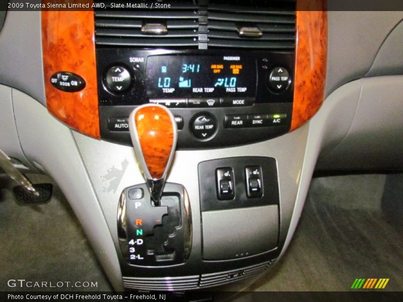  2009 Sienna Limited AWD 5 Speed ECT-i Automatic Shifter