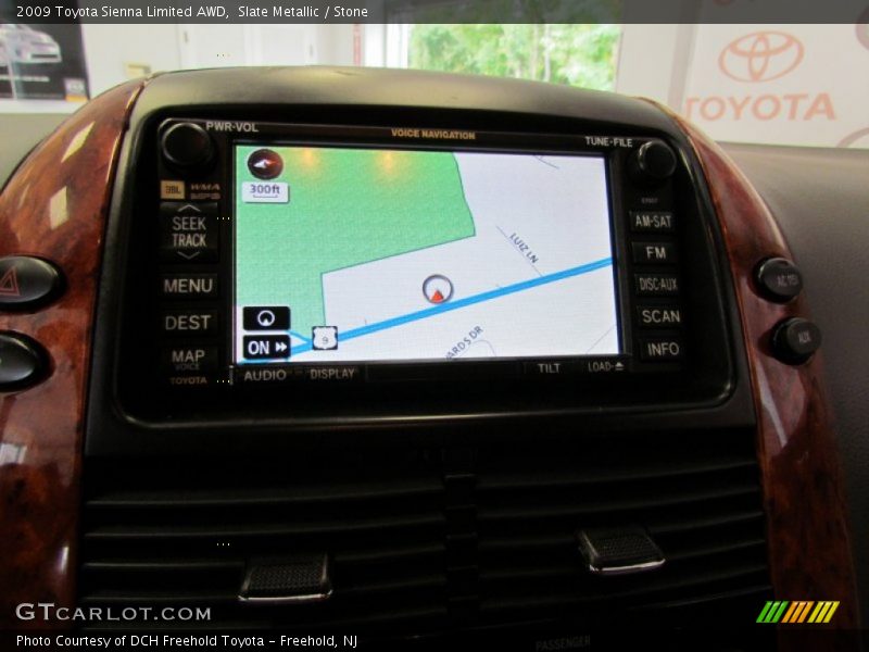 Navigation of 2009 Sienna Limited AWD