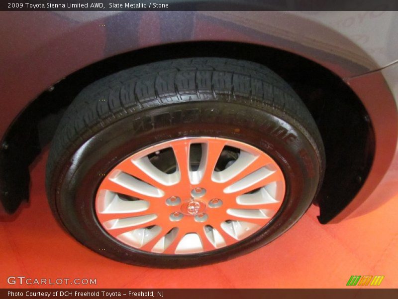 Slate Metallic / Stone 2009 Toyota Sienna Limited AWD
