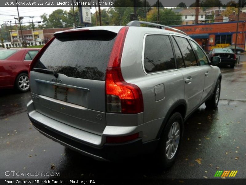 Electric Silver Metallic / Off Black 2008 Volvo XC90 3.2 AWD