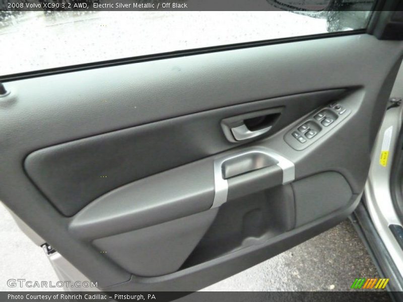 Electric Silver Metallic / Off Black 2008 Volvo XC90 3.2 AWD
