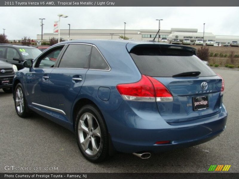 Tropical Sea Metallic / Light Gray 2011 Toyota Venza V6 AWD