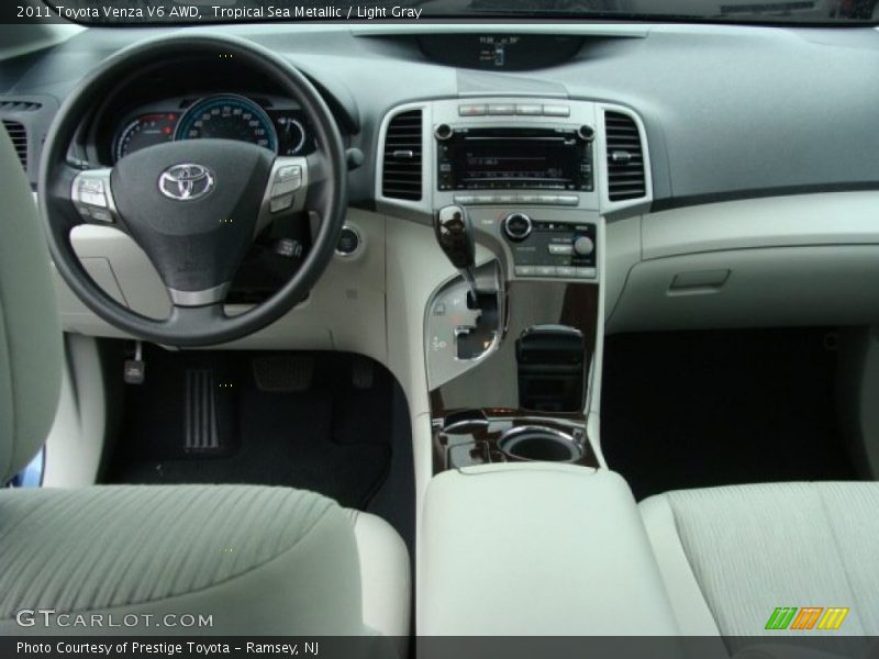 Tropical Sea Metallic / Light Gray 2011 Toyota Venza V6 AWD