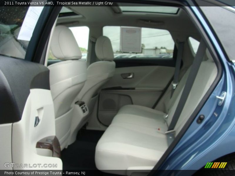 Tropical Sea Metallic / Light Gray 2011 Toyota Venza V6 AWD