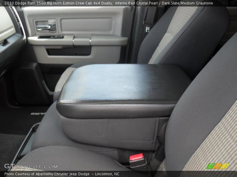Inferno Red Crystal Pearl / Dark Slate/Medium Graystone 2010 Dodge Ram 3500 Big Horn Edition Crew Cab 4x4 Dually