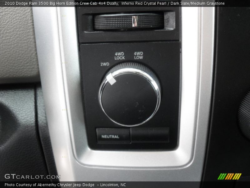 Inferno Red Crystal Pearl / Dark Slate/Medium Graystone 2010 Dodge Ram 3500 Big Horn Edition Crew Cab 4x4 Dually