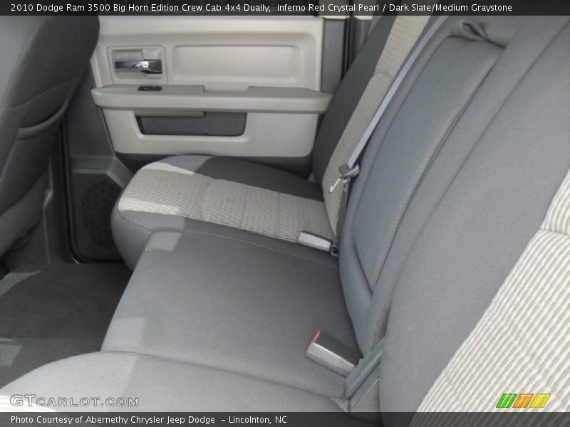 Inferno Red Crystal Pearl / Dark Slate/Medium Graystone 2010 Dodge Ram 3500 Big Horn Edition Crew Cab 4x4 Dually